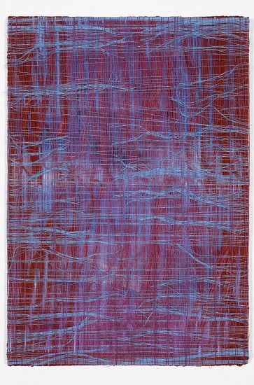 MARK RAUTENBACH, MAROONBLUE (SHOT SERIES)
2023, Mixed Media