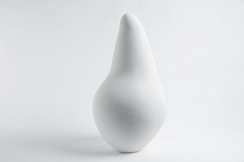 Dominique Edwards Wait and See Plaster of Paris 54cm x 28cm 2021