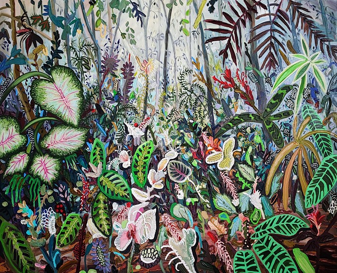 LEE-ANN HEATH, PRICKLY FOREST
2022, Oil on Canvas