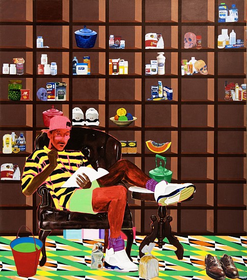 TAFADZWA TEGA, MUTENGESI
2025, Mixed Media on Canvas