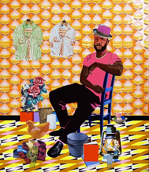 TAFADZWA TEGA, MAPEDZA NHAMO
2025, Mixed Media on Canvas