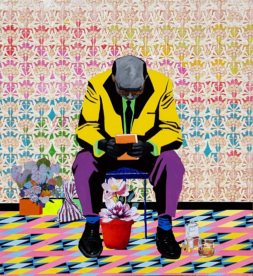 TAFADZWA TEGA, MUKOMA
2025, Mixed Media on Canvas