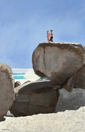 DENBY MEYER, WAVE WATCHING
2025, Acrylic on Canvas