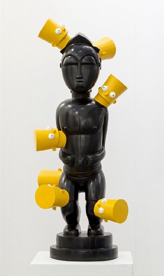 BRETT MURRAY, AFRICA MAQUETTE
2000, PAINTED BRONZE