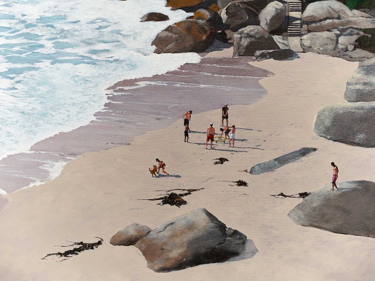 DENBY MEYER, BEACH GAMES
2025, Acrylic on Canvas