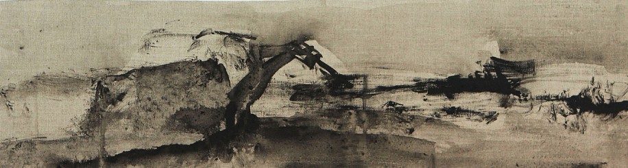 GWEN VAN EMBDEN, MOUNTAIN + WATER SERIES 20
2025, INK ON CANVAS