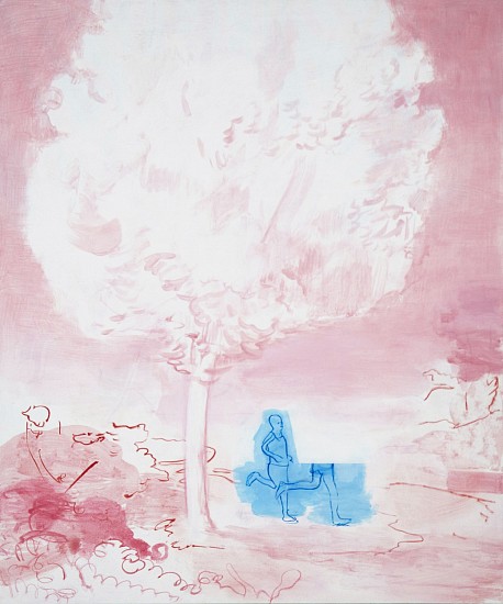 COLIJN STRYDOM, RUN XI
2025, MIXED MEDIA ON BOARD