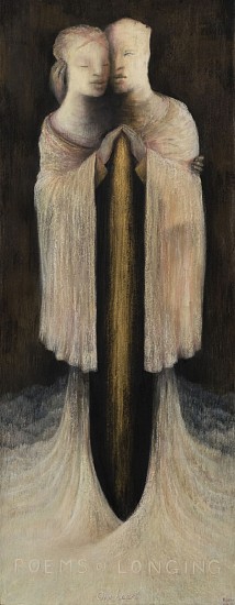 DEBORAH BELL, POEMS OF LONGING: ONE HEART
2025, Mixed Media on Paper