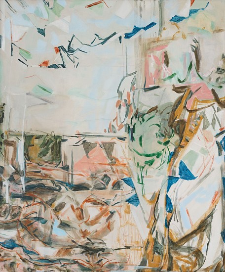 JEANNE HOFFMAN, REWORKING ITS MAGIC FOR A NEW OCCUPANT
2025, ACRYLIC ON ITALIAN COTTON