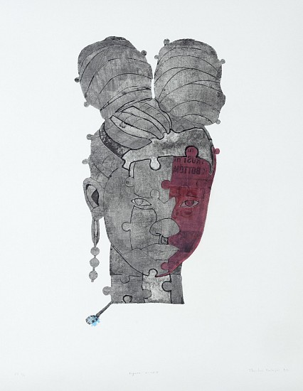 THONTON KABEYA, FIGURE ME UP 1
2025, LITHOGRAPH