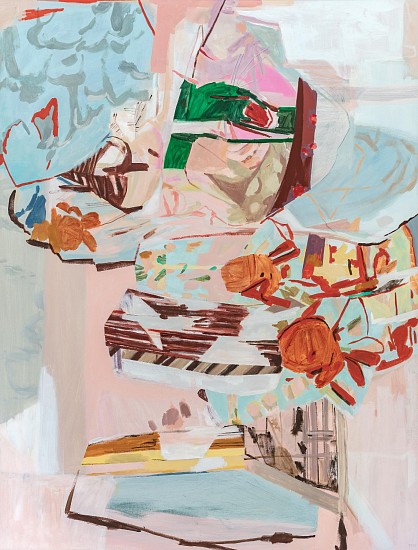 JEANNE HOFFMAN, BALANCING ACTS
2026, ACRYLIC ON ITALIAN COTTON