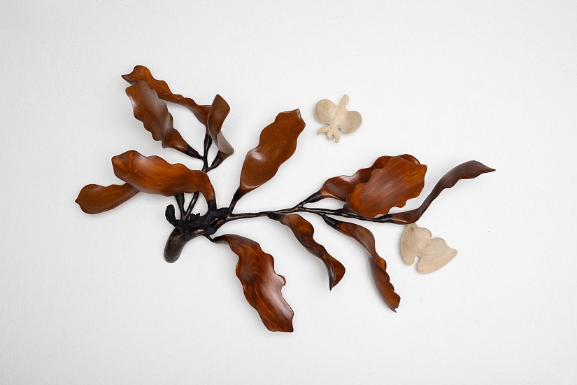 ATANG TSHIKARE, LEKALA
2026, BRONZE AND WOOD