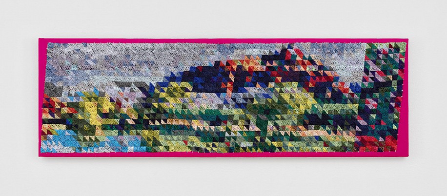 LIZA GROBLER, MOVING MOUNTAINS
2026, AGAVE SILK ON SILK