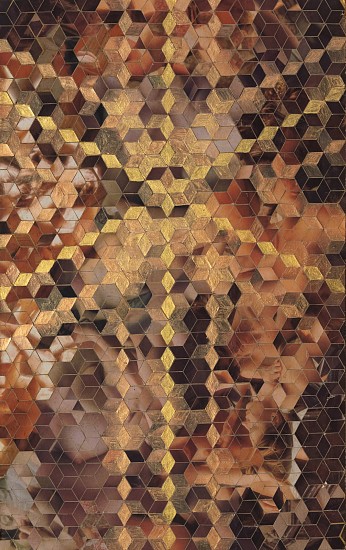 FAITH XLVII, THE ART OF LOVING WOMAN DECONSTRUCTED IV
2018, COLLAGE ON WOOD WITH ACRYLIC DETAIL