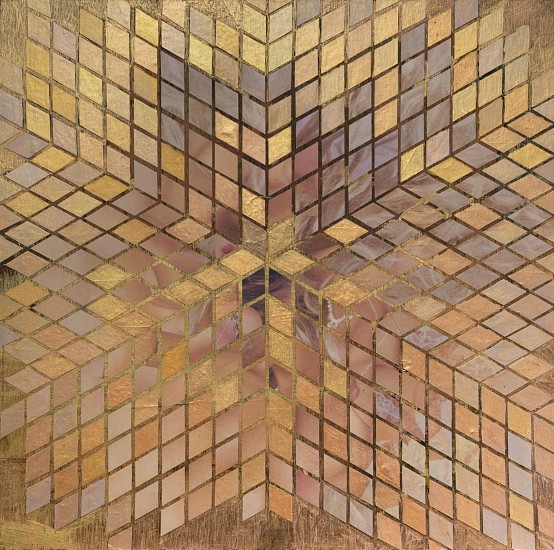 FAITH XLVII, SOLAR LOGOS IV
2018, Collage on Wood