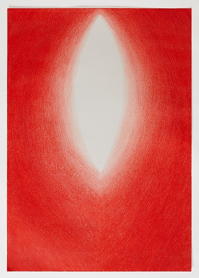 FAITH XLVII, THE SEVEN RAYS: THE SEVENTH RAY
2023, WAX CRAYON ON HAHNEMUHLE NOSTALGIE