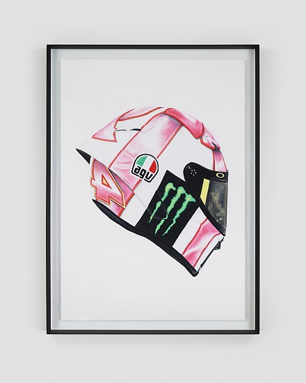 MATTHEW MICHAEL, HUMOURED TAR
2024, OIL PASTEL ON FABRIANO