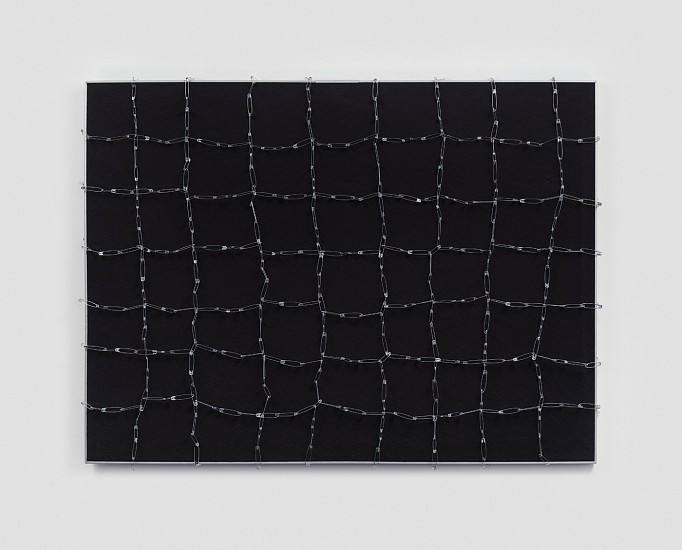 MATTHEW MICHAEL, TARNISHED SAFETY
2024, PINBOARD AND SAFETY PINS