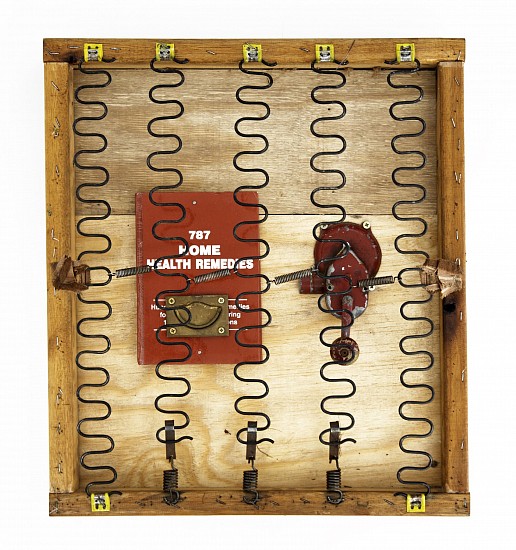 AARON PHILANDER, JACK IN THE BOX
2025, DECONSTRUCTED LAZY BOY AND VARNISH