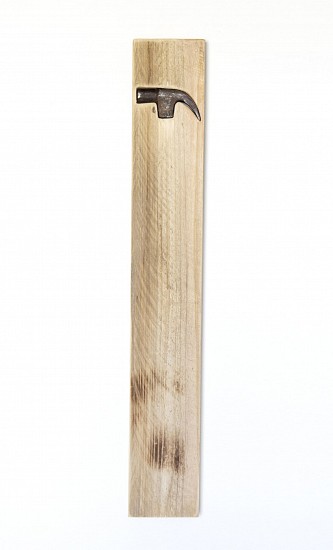 WARREN MAROON, THE HANDSHAKE'S NOT WORTH THE GRIP 14
2026, JAPANESE CEDAR AND STAINLESS STEEL