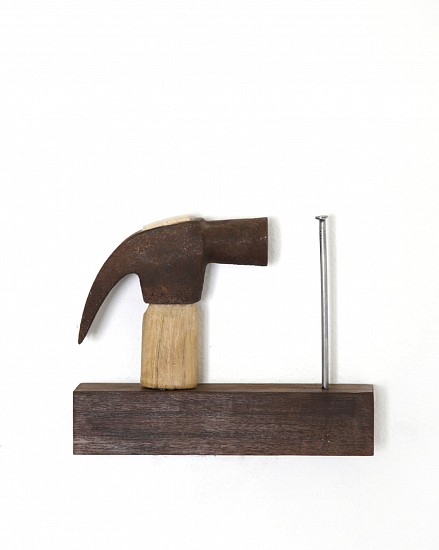 WARREN MAROON, THE HANDSHAKE'S NOT WORTH THE GRIP 12
2026, IMBUIA AND STAINLESS STEEL