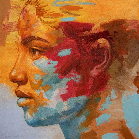 LIONEL SMIT, GRADIENT CHANGE
2025, Oil on Canvas