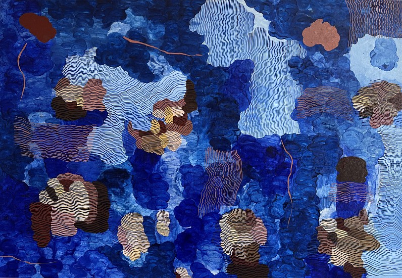 SEPIDEH MEHRABAN, WOVEN GEOPOLITICS
2026, Oil on Canvas