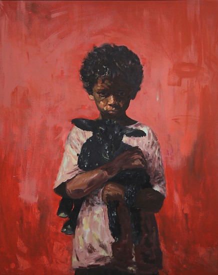 IMRAAN CHRISTIAN, KURBAAN
2026, INK, ACRYLIC AND OIL ON CANVAS