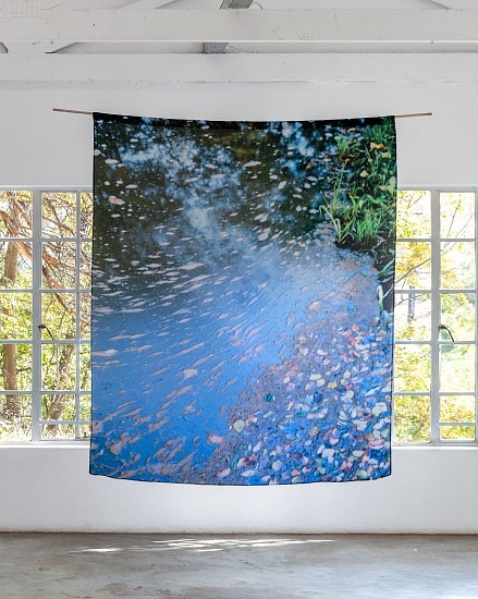 ADELE VAN HEERDEN, DAYLIGHTING
2026, CUSTOM DYE SUBLIMATED PRINT, 180GSM SATIN POLYESTER