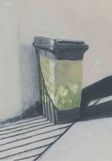 SHAYNA ARVAN, FAVOURITE BIN IN TAMBOERSKLOOF
2026, Oil on Board