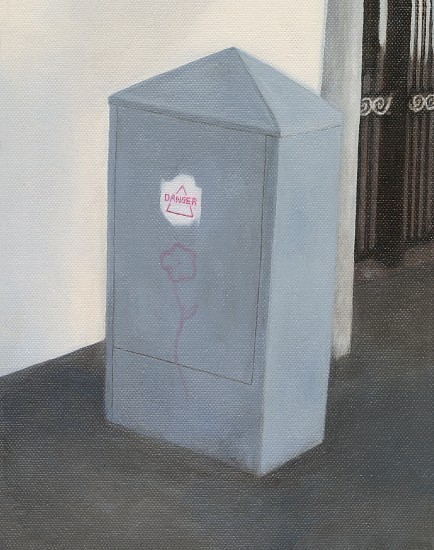 SHAYNA ARVAN, ELECTRICITY BOX IN CAMP STREET
2026, Oil on Canvas