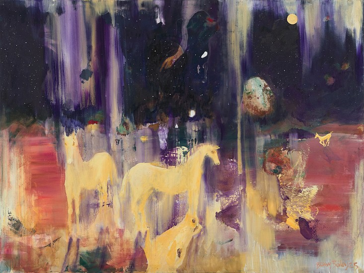BEEZY BAILEY, THE FOUR HORSES
2025, Mixed Media on Canvas