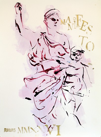 NIGEL MULLINS, MANIFESTO 2
2026, Acrylic on Paper