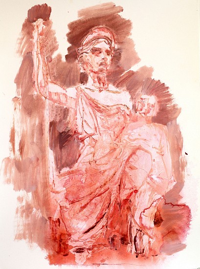 NIGEL MULLINS, UNTITLED, GODDESS
2025, Acrylic on Paper